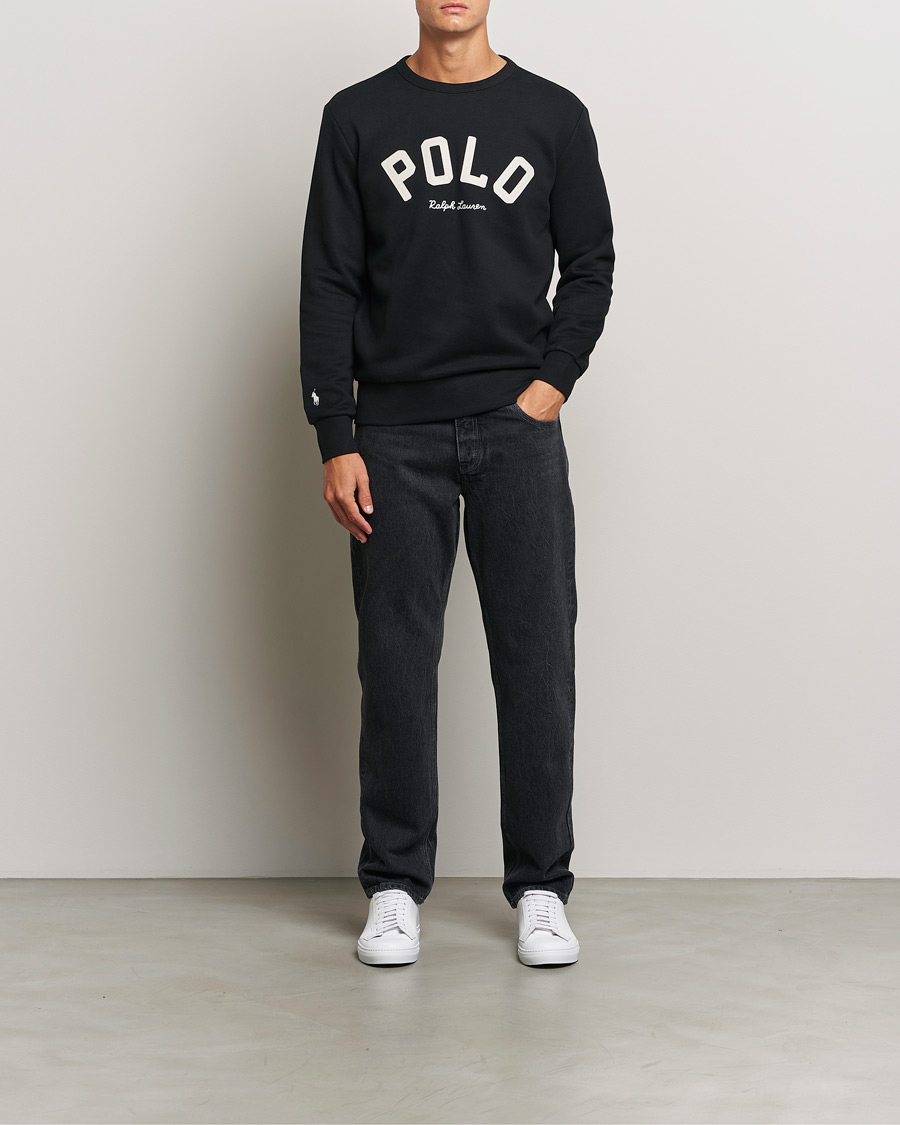 Mies | Puserot | Polo Ralph Lauren | RL Varsity Sweatshirt Polo Black