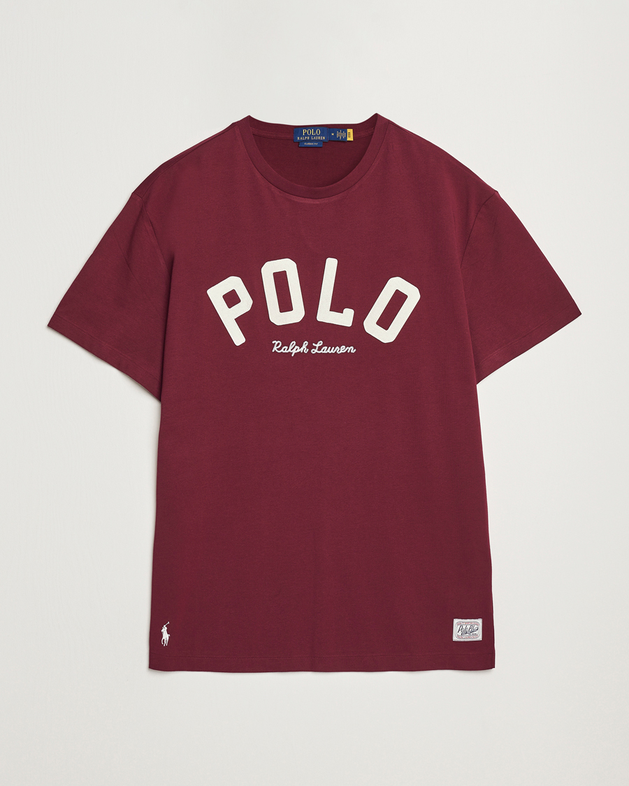 Mies | T-paidat | Polo Ralph Lauren | RL Varsity Tee Classic Wine