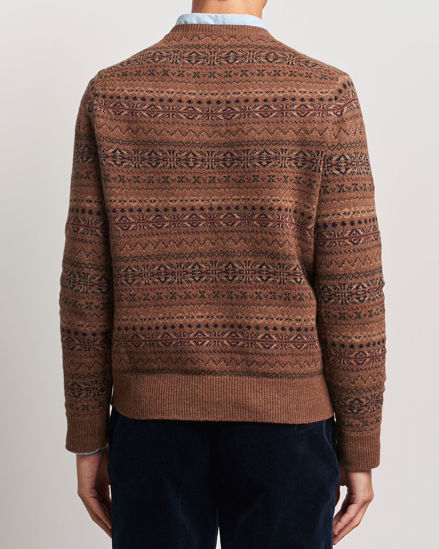 Mies | Puserot | Polo Ralph Lauren | Wool Fairisle Sweater Camel Combo