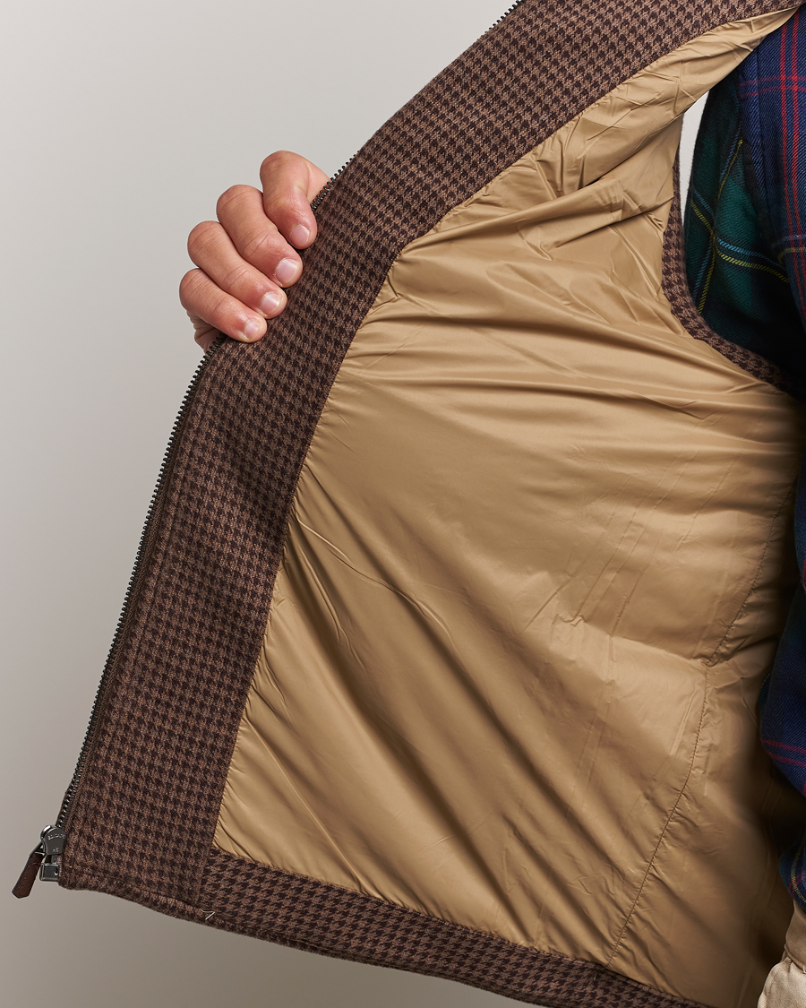 Mies | Takit | Polo Ralph Lauren | Quilted Vest Cedar Heather Dogtooth