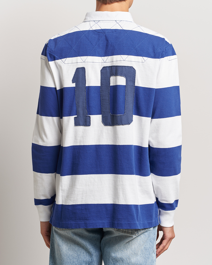 Mies | Puserot | Polo Ralph Lauren | Rugby Patch Deckwash White/Active Blue