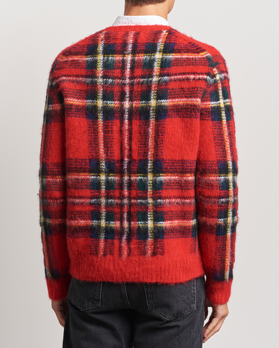 Mies | Puserot | Polo Ralph Lauren | Plaid Wool Sweater Red Combo