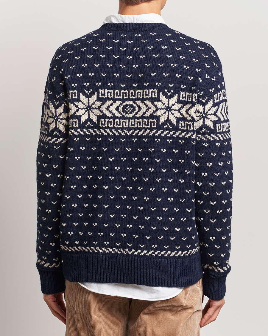 Mies | Puserot | Polo Ralph Lauren | Cotton/Cashmere Crew Neck Navy Combo