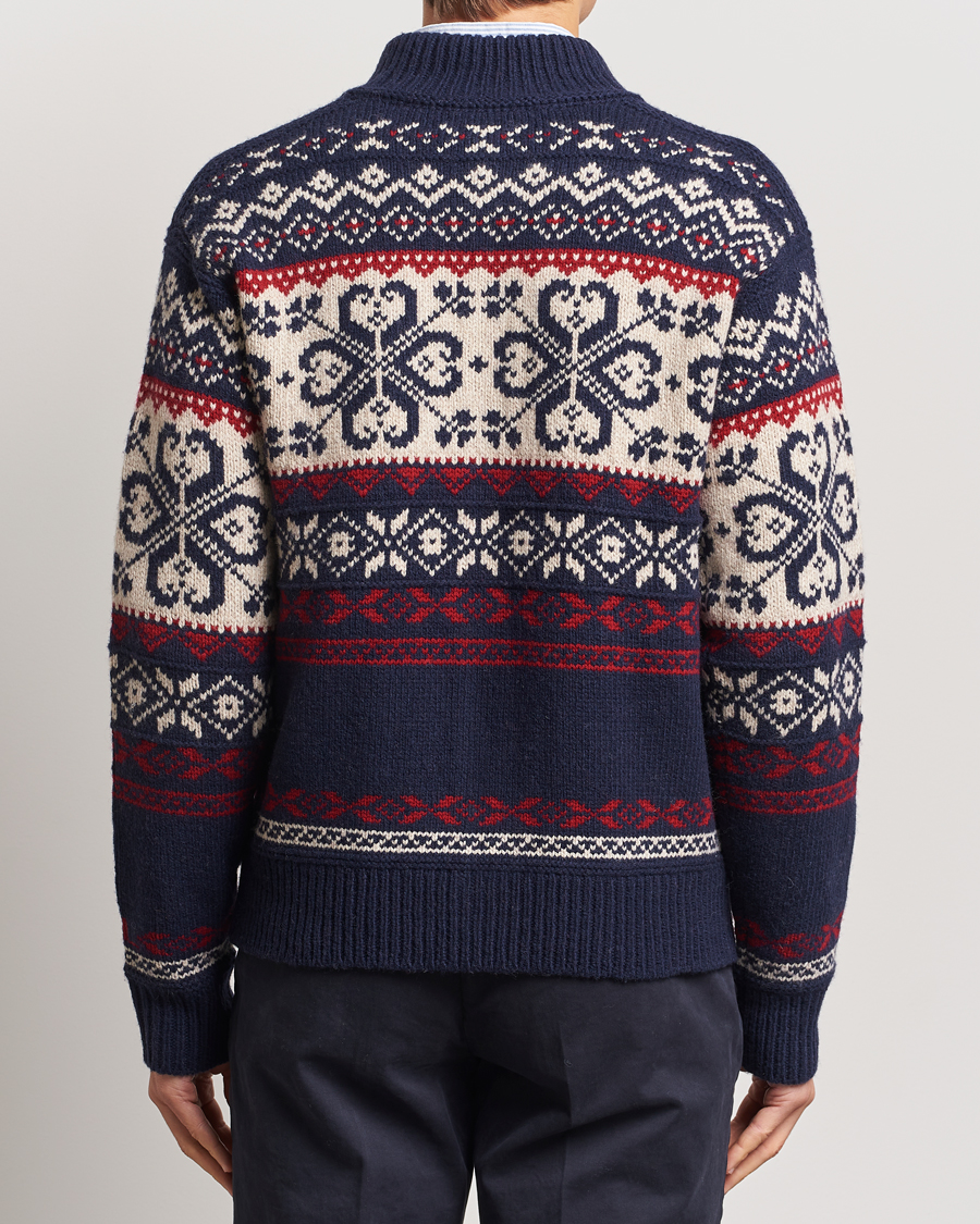 Mies | Puserot | Polo Ralph Lauren | Wool Blend Cardigan Navy Combo