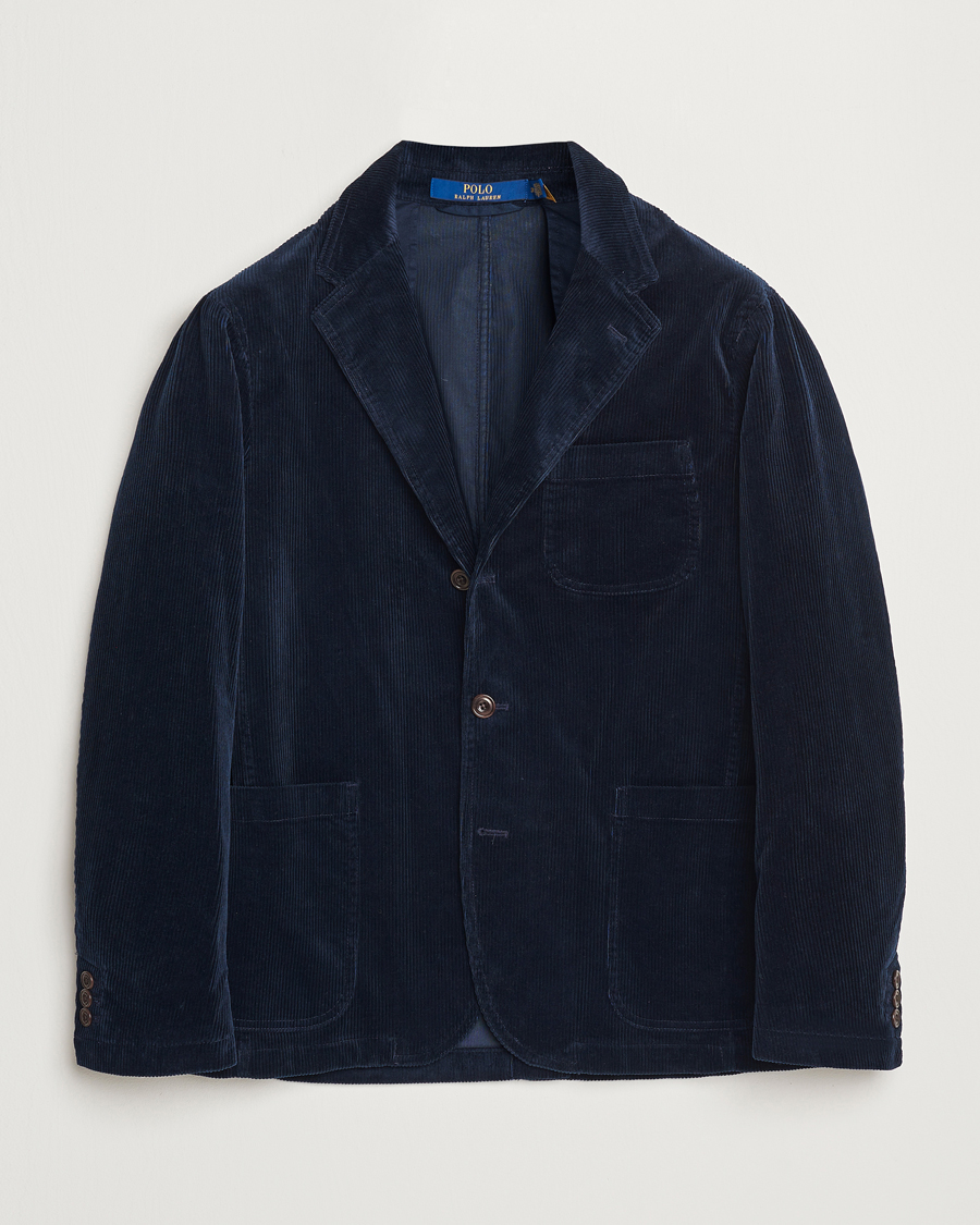 Mies | Pikkutakit | Polo Ralph Lauren | Corduroy Stretch Blazer Aviator Navy