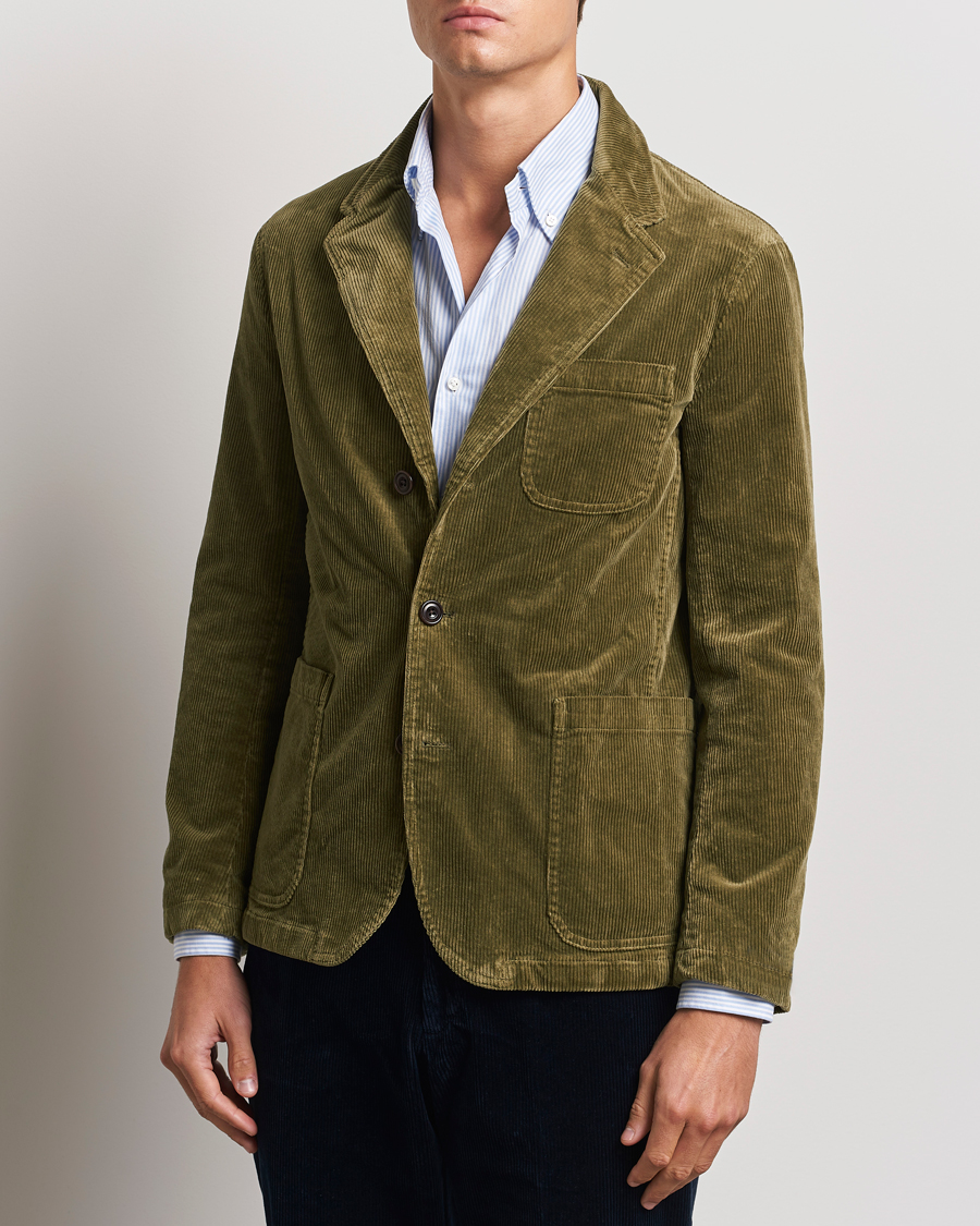 Mies | Pikkutakit | Polo Ralph Lauren | Corduroy Stretch Blazer Country Olive