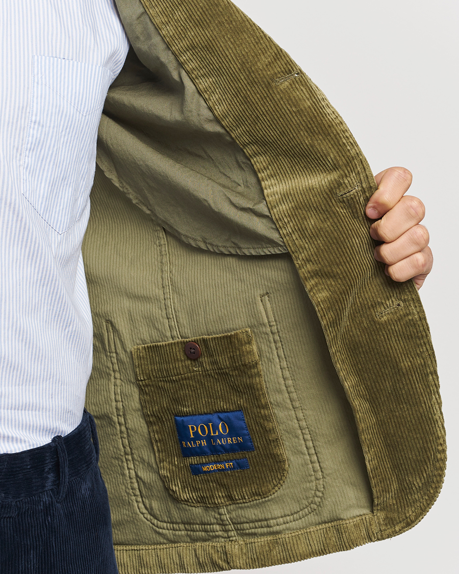 Mies | Pikkutakit | Polo Ralph Lauren | Corduroy Stretch Blazer Country Olive