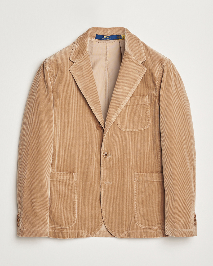 Mies | Pikkutakit | Polo Ralph Lauren | Corduroy Stretch Blazer Hazelnut