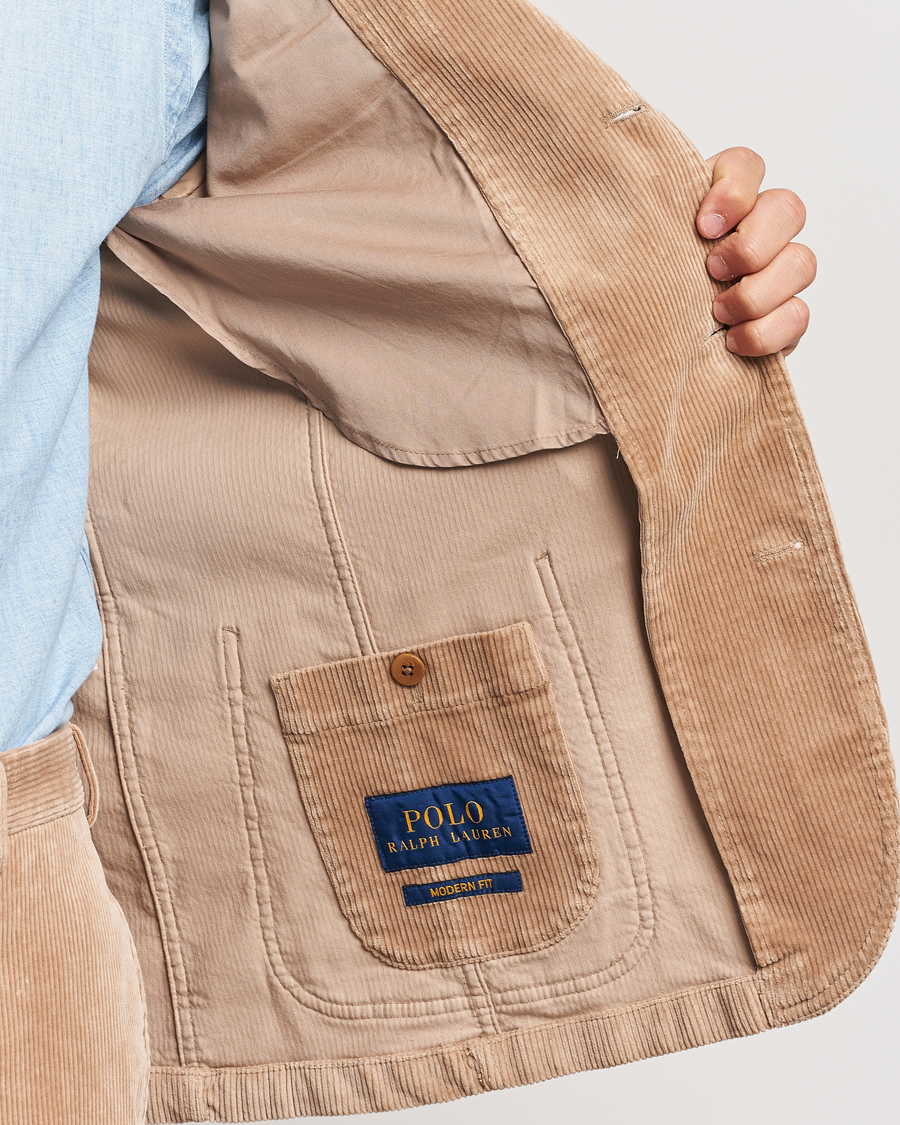 Mies | Pikkutakit | Polo Ralph Lauren | Corduroy Stretch Blazer Hazelnut