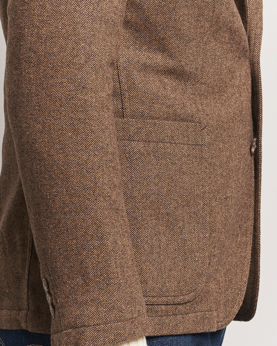 Mies | Pikkutakit | Polo Ralph Lauren | Classic Herringbone Sportcoat Brown/Tan