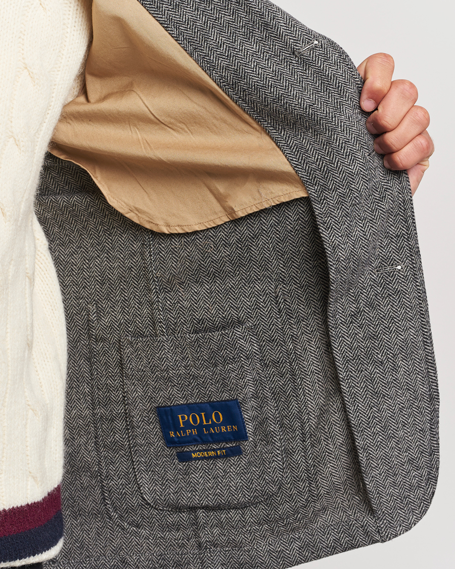 Mies | Pikkutakit | Polo Ralph Lauren | Classic Herringbone Sportcoat Black/Cream