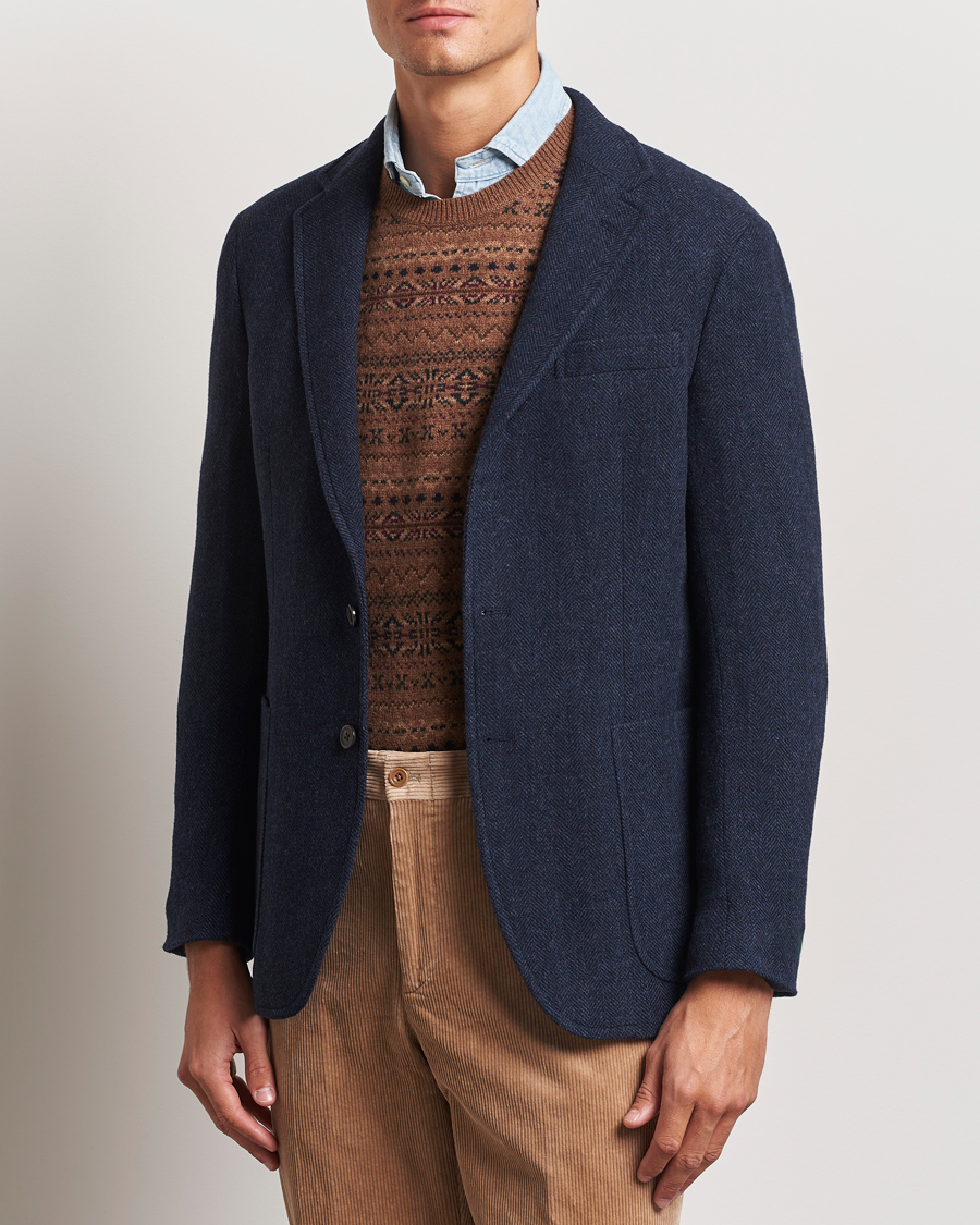 Mies | Pikkutakit | Polo Ralph Lauren | Broken Herringbone Sportcoat Navy Multi