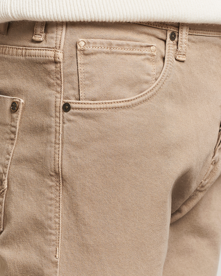 Mies | Housut | Incotex | 5-Pocket Bull Denim Pants Beige