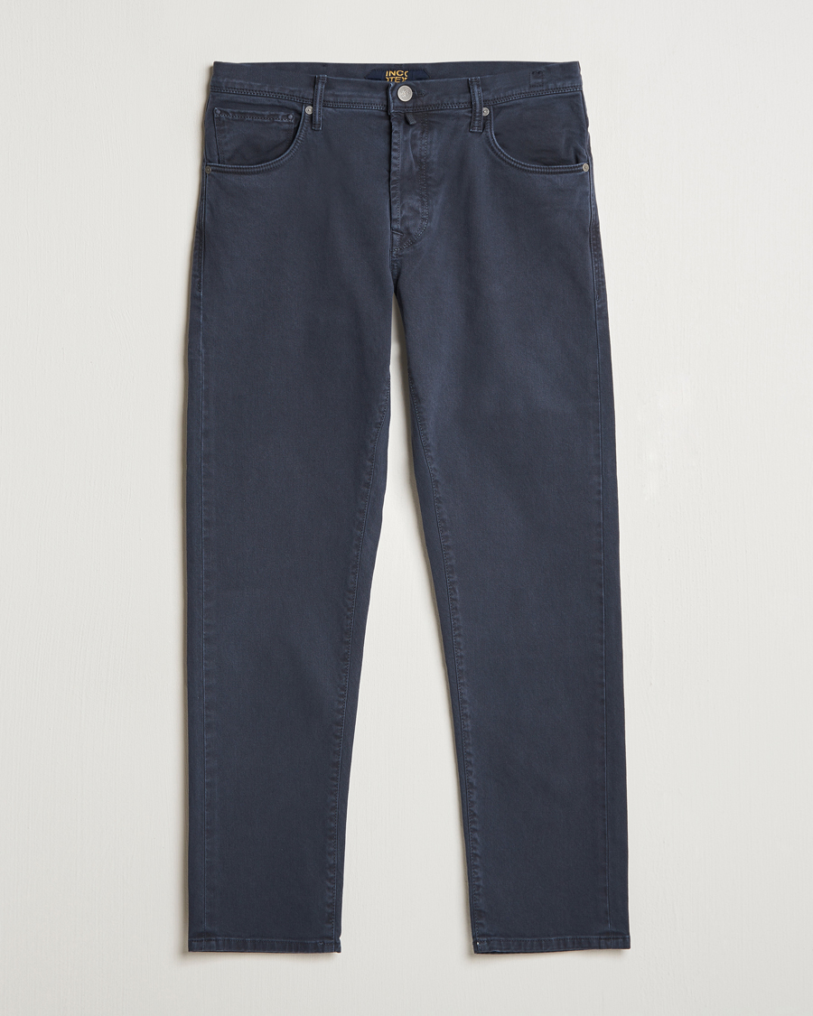 Mies | Housut | Incotex | 5-Pocket Bull Denim Pants Navy