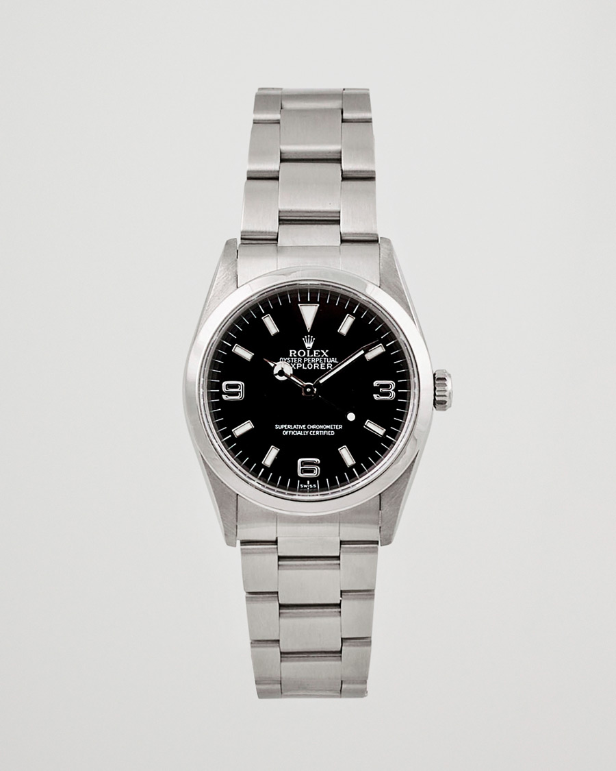 Mies | Rolex Pre-Owned Explorer 14270 Silver | Rolex Pre-Owned | Explorer 14270 Silver