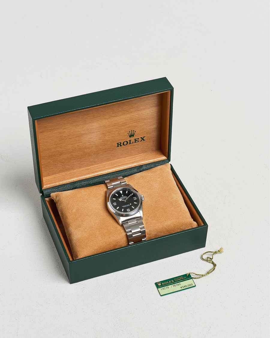 Mies | Rolex Pre-Owned Explorer 14270 Silver | Rolex Pre-Owned | Explorer 14270 Silver