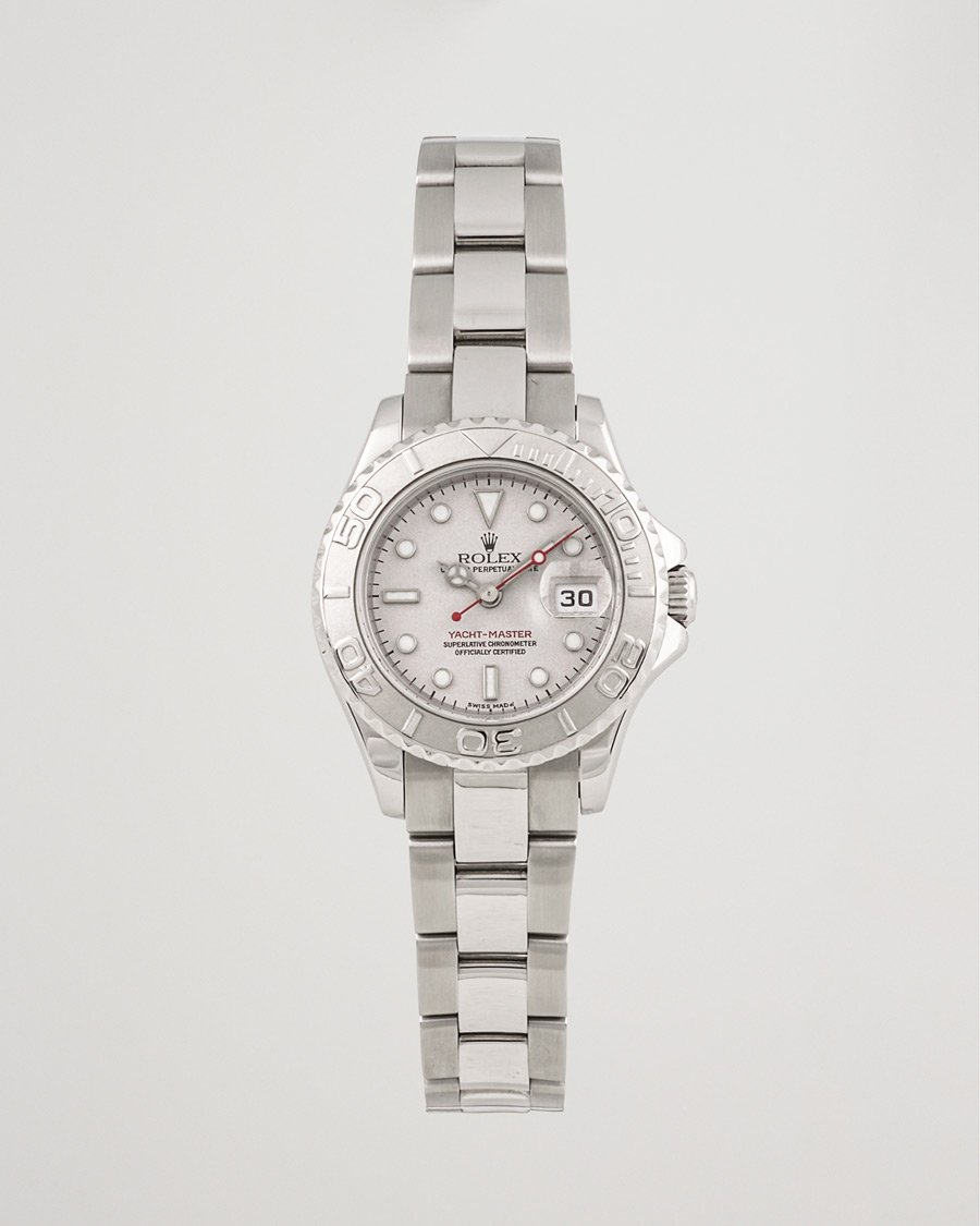 Mies | Rolex Pre-Owned Yachtmaster 169622 Silver | Rolex Pre-Owned | Yachtmaster 169622 Silver
