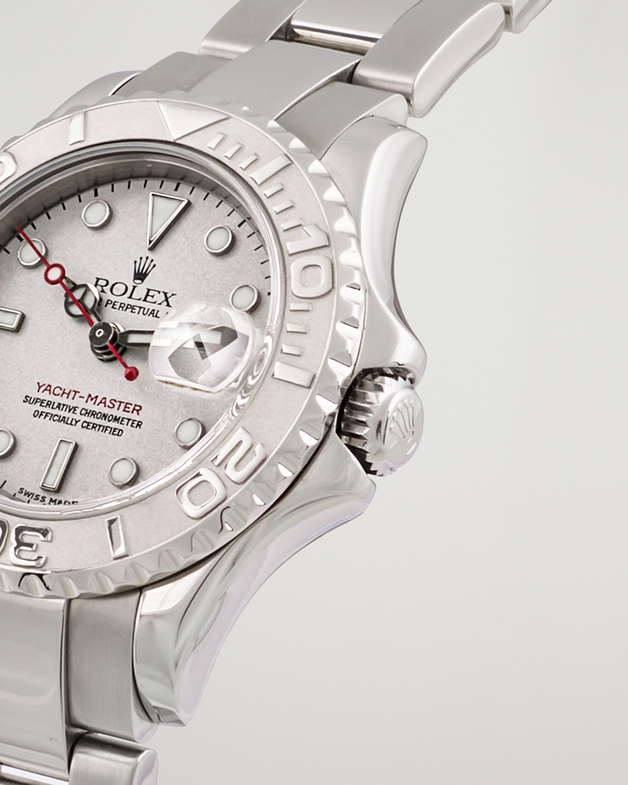 Mies | Rolex Pre-Owned Yachtmaster 169622 Silver | Rolex Pre-Owned | Yachtmaster 169622 Silver