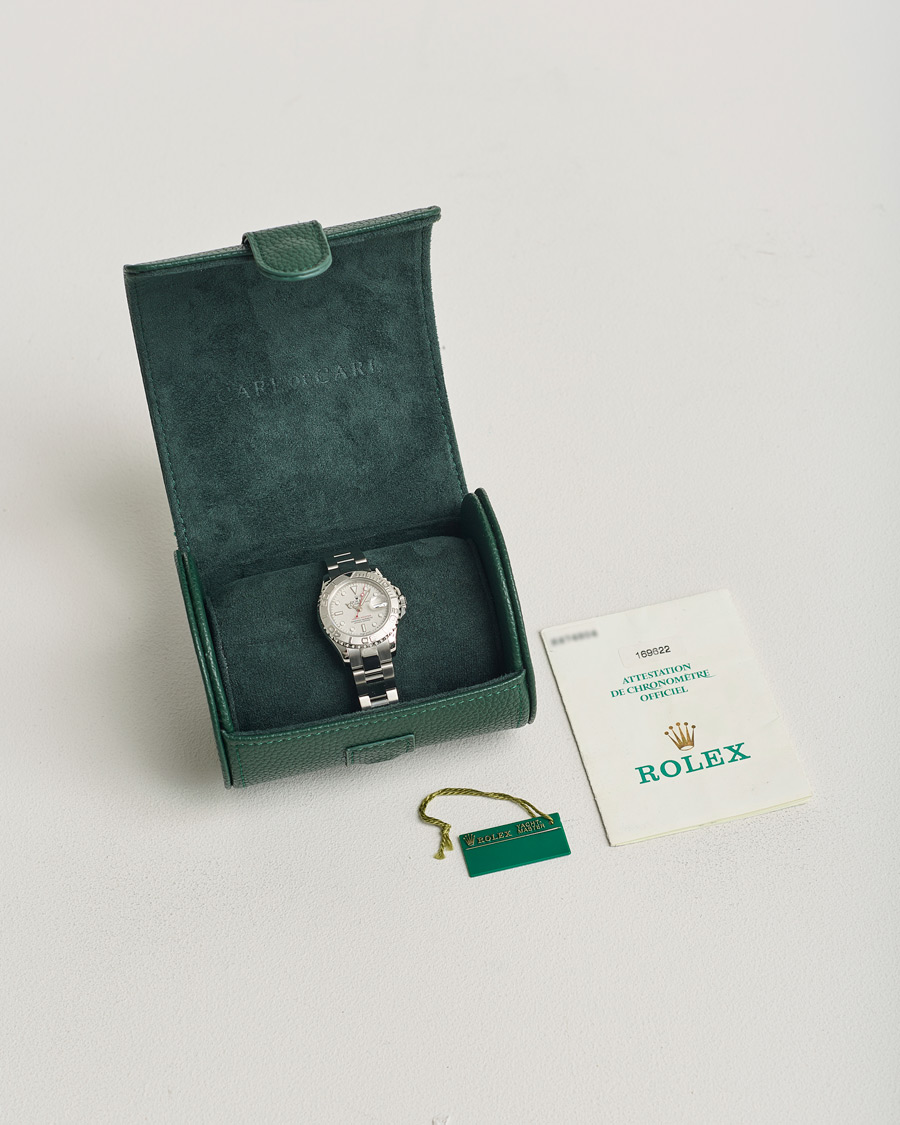 Mies | Rolex Pre-Owned Yachtmaster 169622 Silver | Rolex Pre-Owned | Yachtmaster 169622 Silver