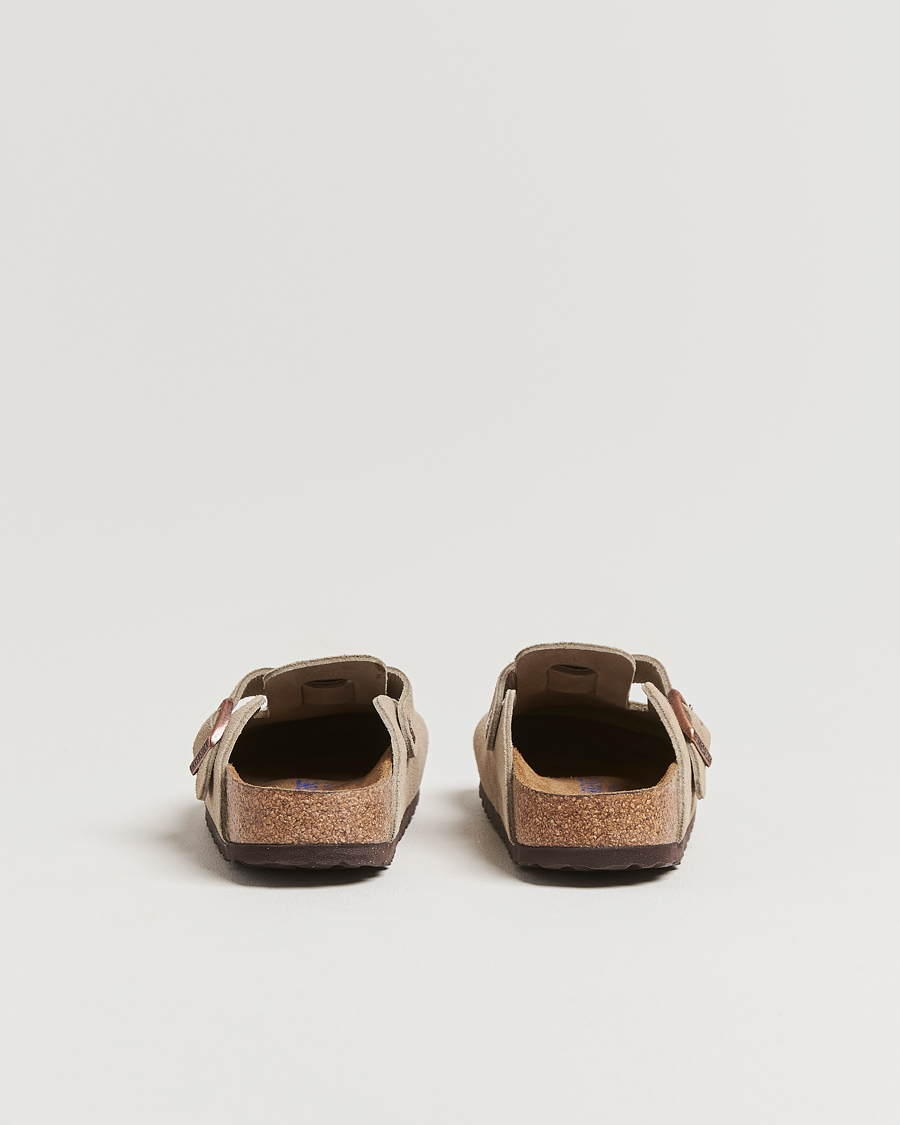 Mies | Sandaalit ja tohvelit | BIRKENSTOCK | Woman Boston Soft Footbed Taupe Suede
