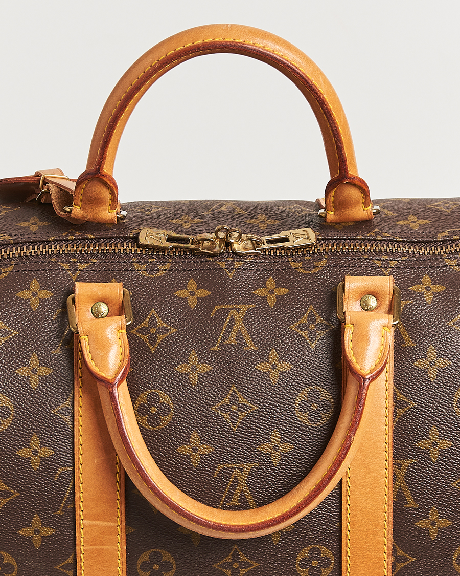 Mies | Louis Vuitton Pre-Owned Keepall 55 Bag Monogram | Louis Vuitton Pre-Owned | Keepall 55 Bag Monogram