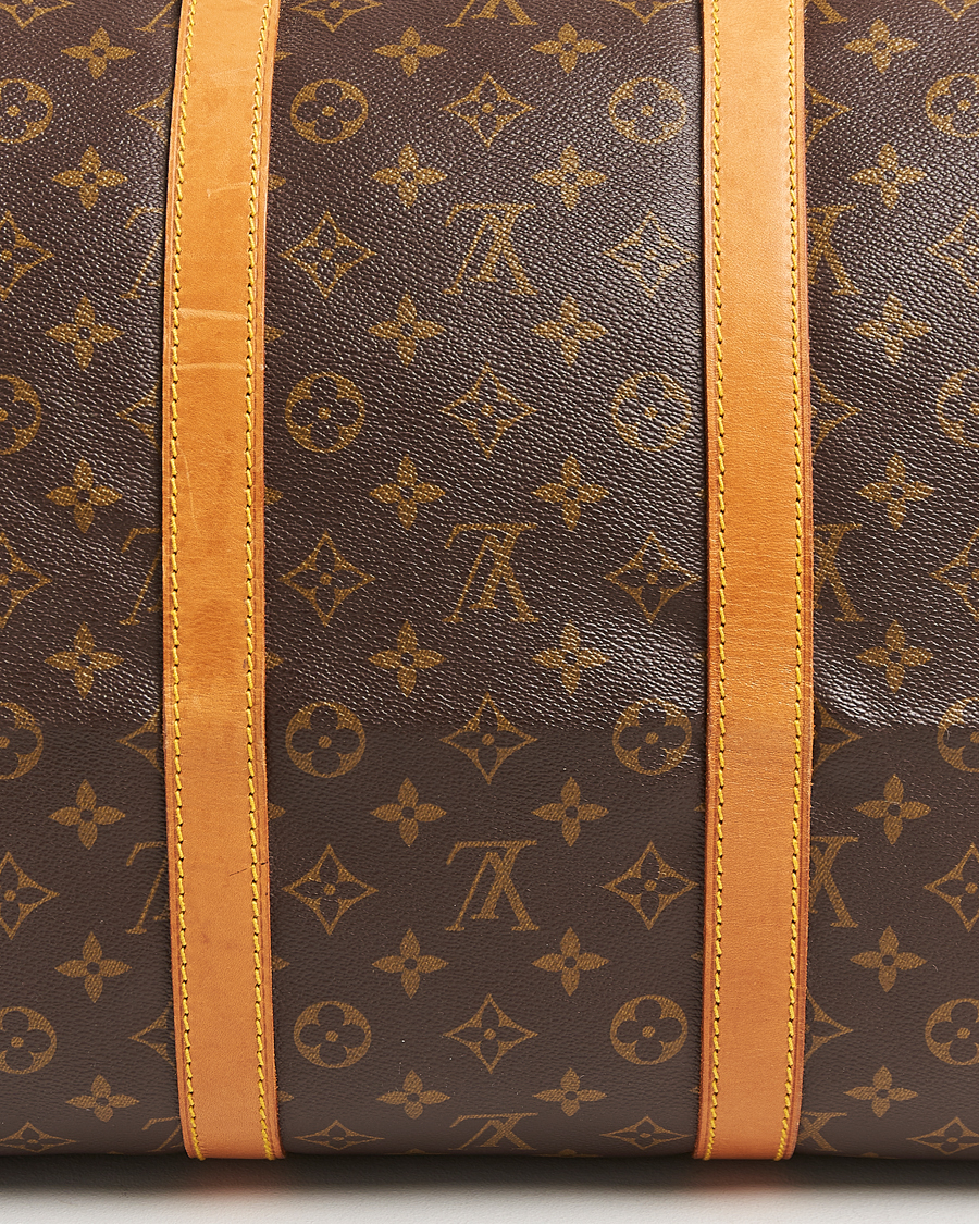 Mies | Louis Vuitton Pre-Owned Keepall 55 Bag Monogram | Louis Vuitton Pre-Owned | Keepall 55 Bag Monogram