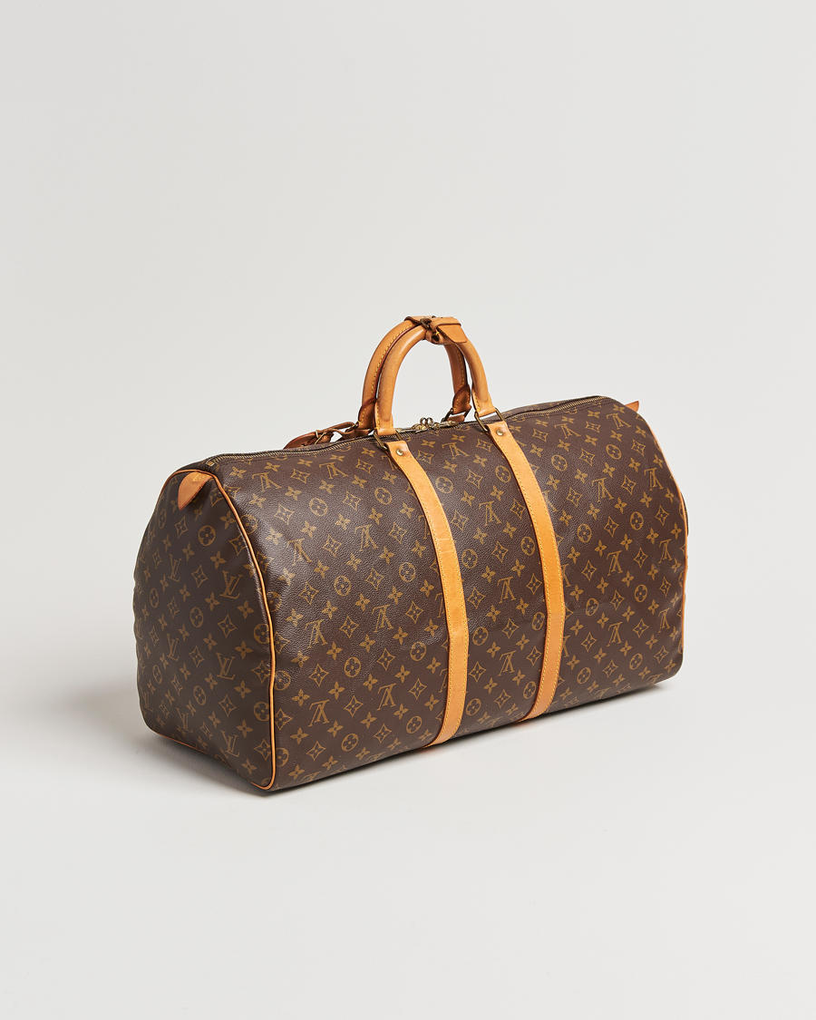 Mies | Louis Vuitton Pre-Owned Keepall 55 Bag Monogram | Louis Vuitton Pre-Owned | Keepall 55 Bag Monogram