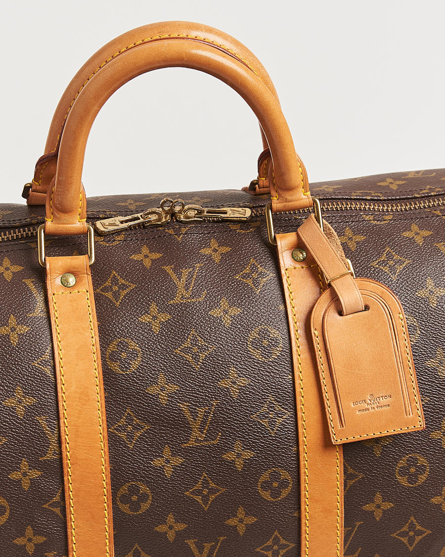 Mies | Louis Vuitton Pre-Owned Keepall 55 Bag Monogram | Louis Vuitton Pre-Owned | Keepall 55 Bag Monogram