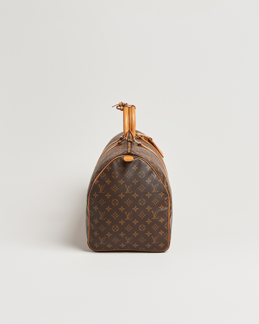 Mies | Louis Vuitton Pre-Owned Keepall 55 Bag Monogram | Louis Vuitton Pre-Owned | Keepall 55 Bag Monogram