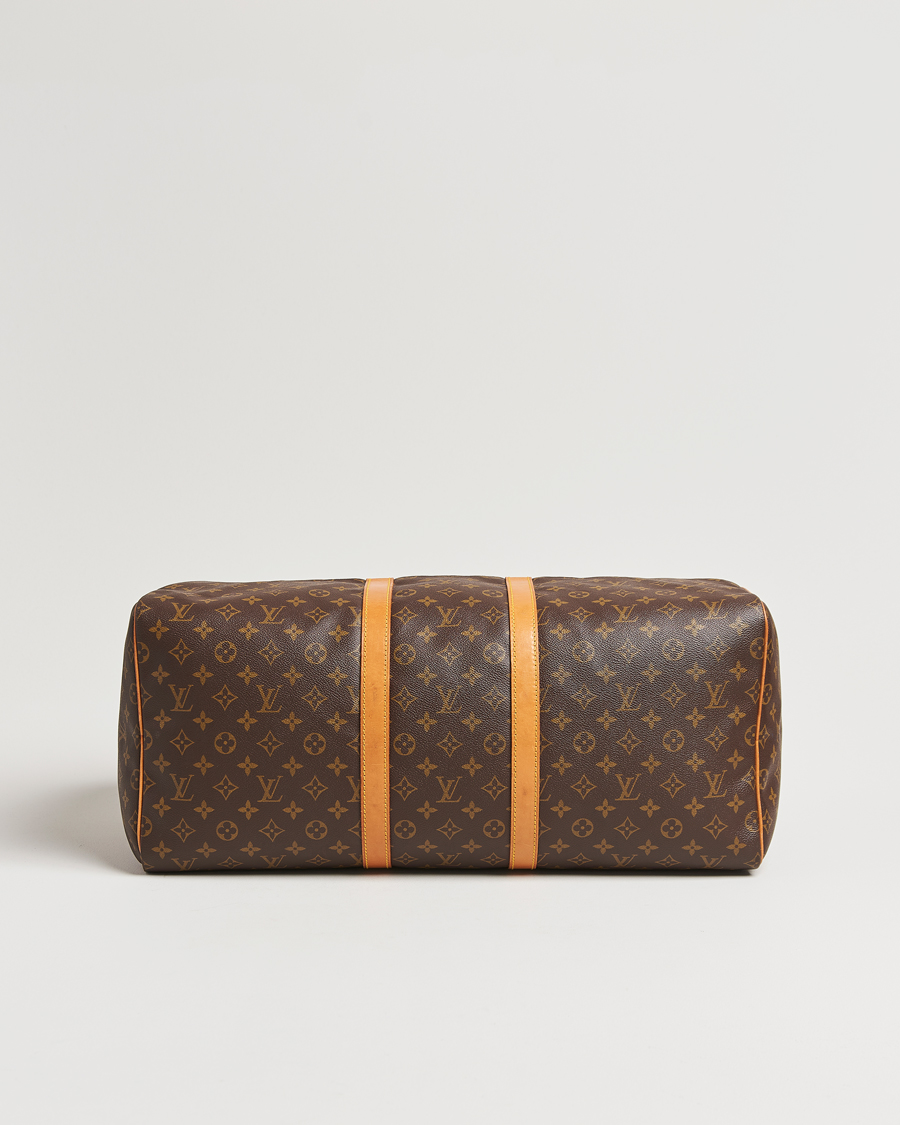 Mies | Louis Vuitton Pre-Owned Keepall 55 Bag Monogram | Louis Vuitton Pre-Owned | Keepall 55 Bag Monogram