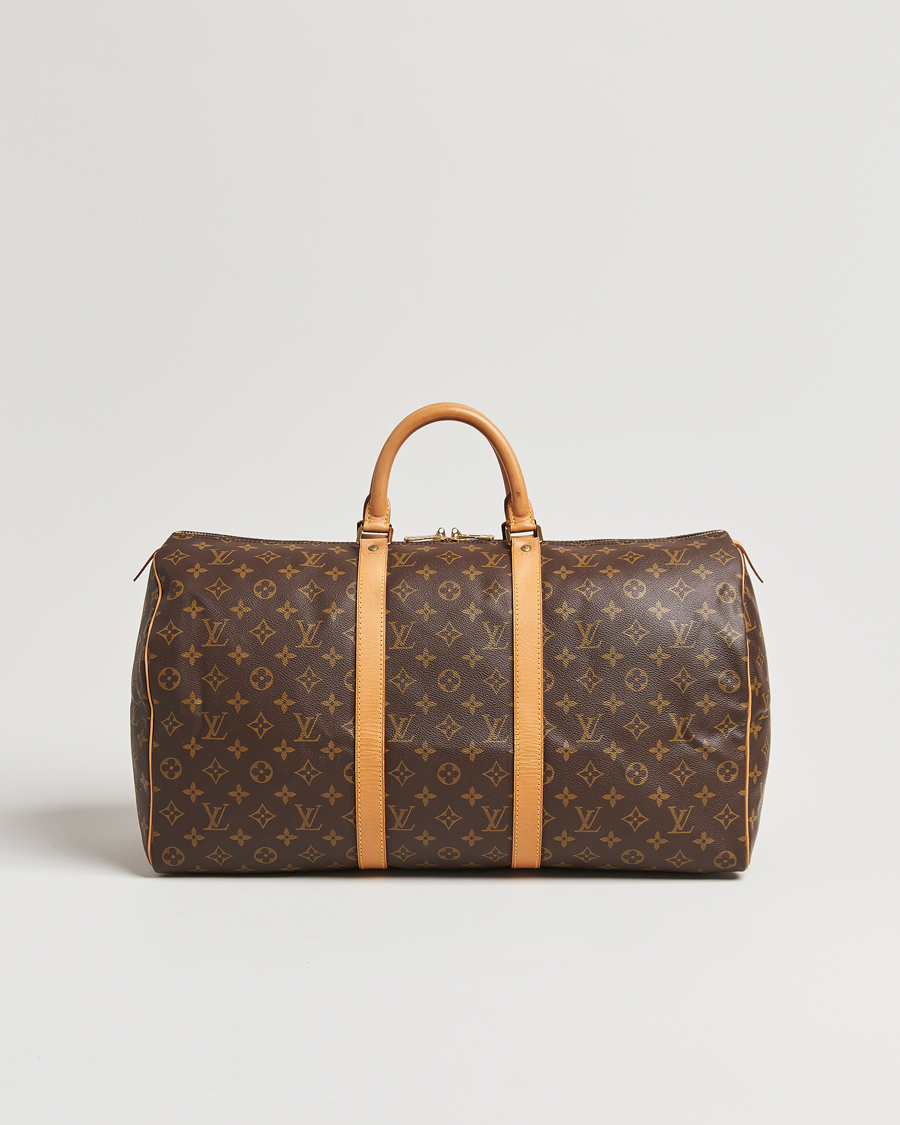 Mies | Louis Vuitton Pre-Owned Keepall 50 Bag Monogram | Louis Vuitton Pre-Owned | Keepall 50 Bag Monogram