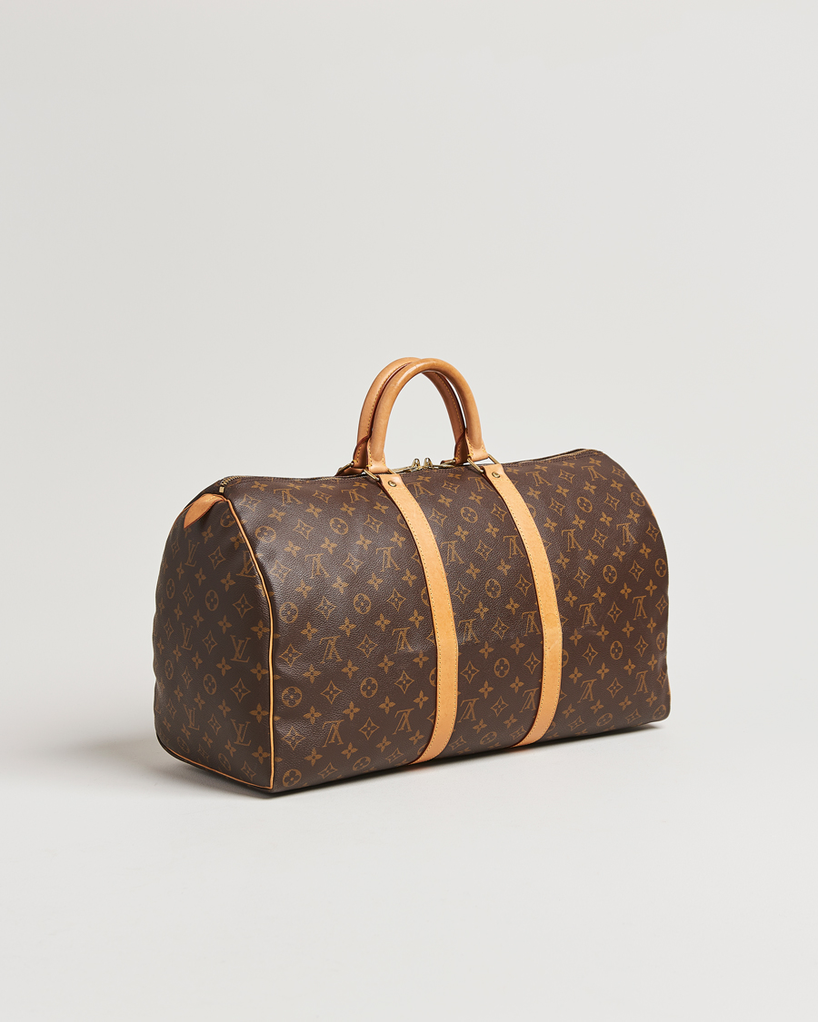 Mies | Louis Vuitton Pre-Owned Keepall 50 Bag Monogram | Louis Vuitton Pre-Owned | Keepall 50 Bag Monogram