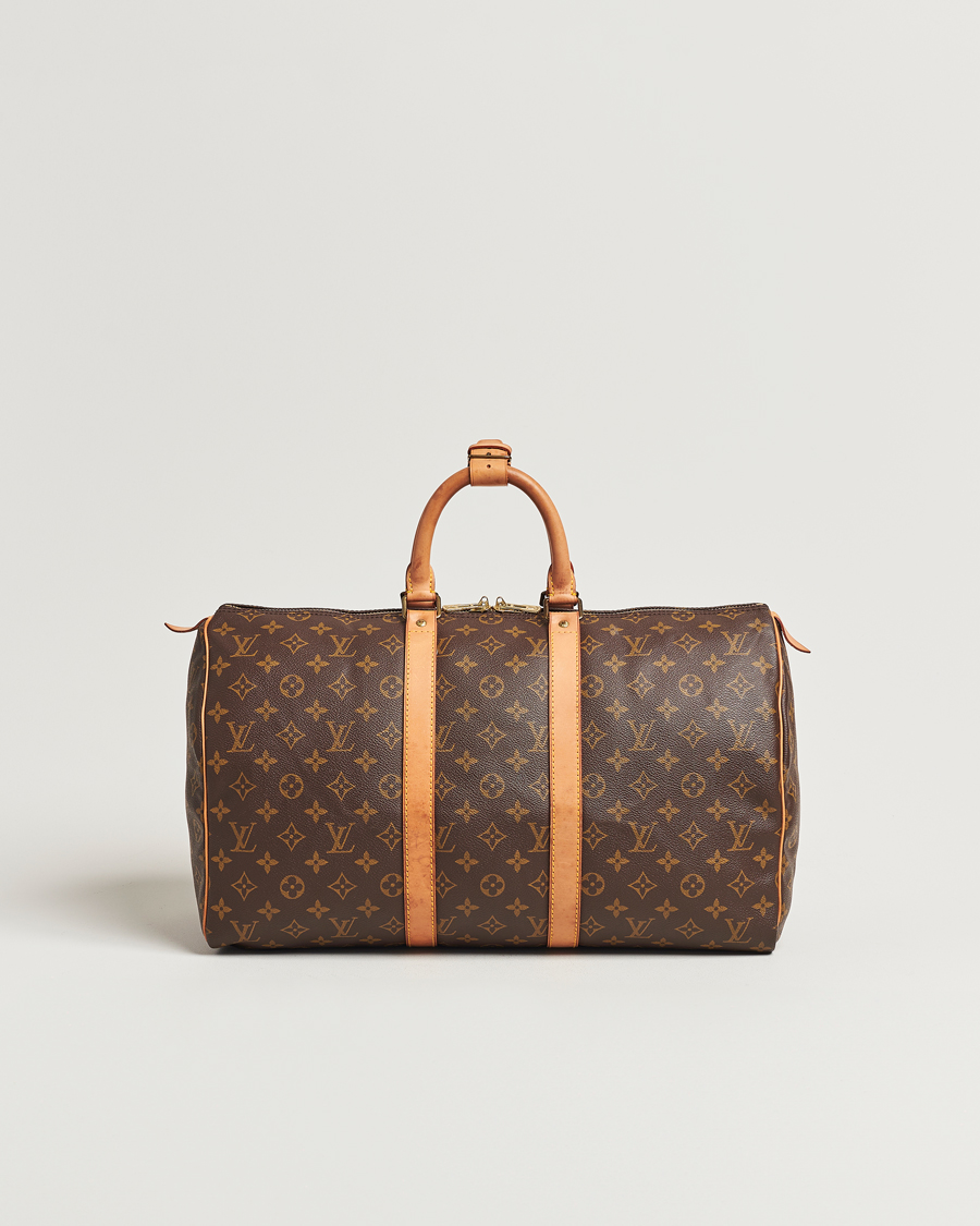 Mies | Louis Vuitton Pre-Owned Keepall 45 Bag Monogram | Louis Vuitton Pre-Owned | Keepall 45 Bag Monogram