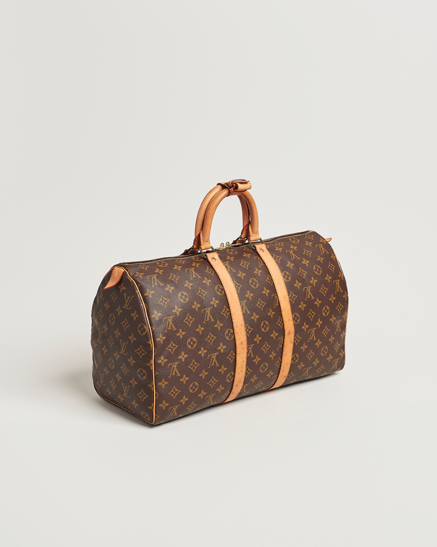 Mies | Louis Vuitton Pre-Owned Keepall 45 Bag Monogram | Louis Vuitton Pre-Owned | Keepall 45 Bag Monogram