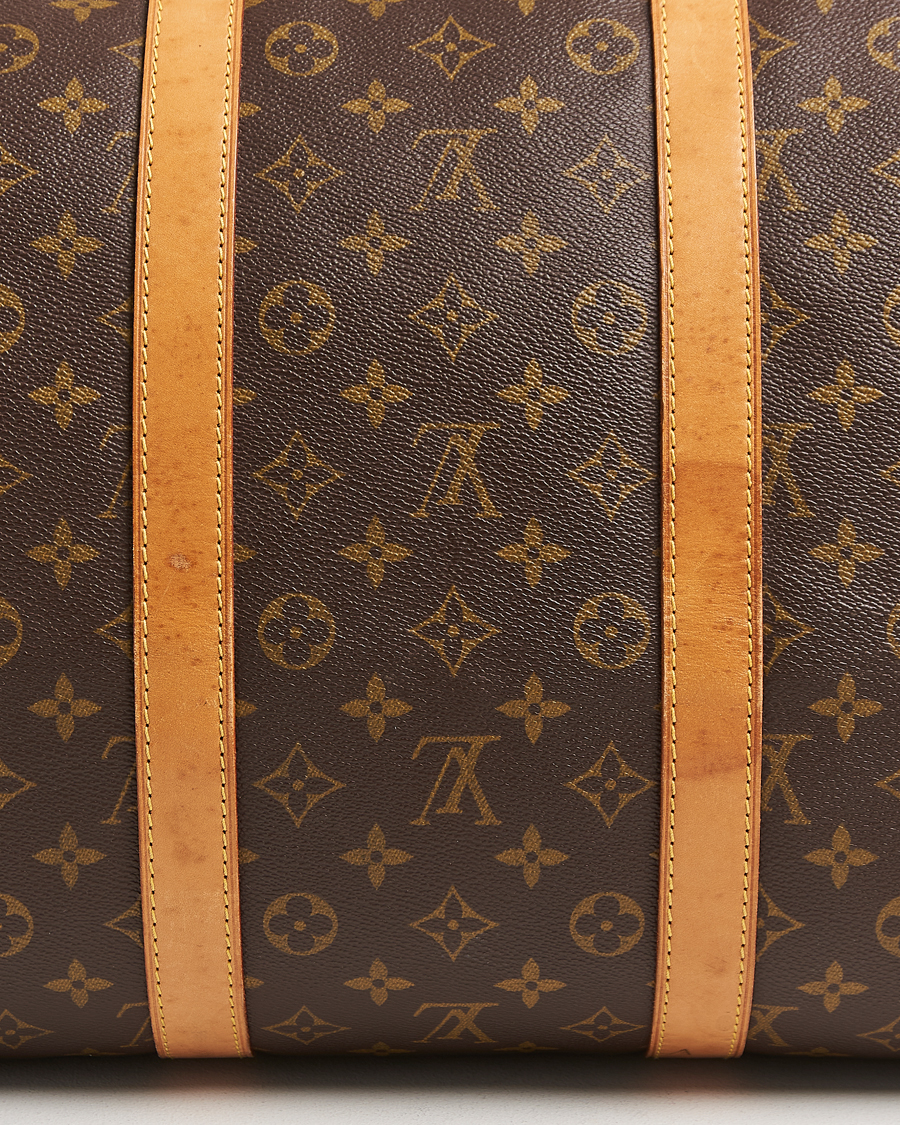 Mies | Louis Vuitton Pre-Owned Keepall 55 Bag Monogram | Louis Vuitton Pre-Owned | Keepall 55 Bag Monogram