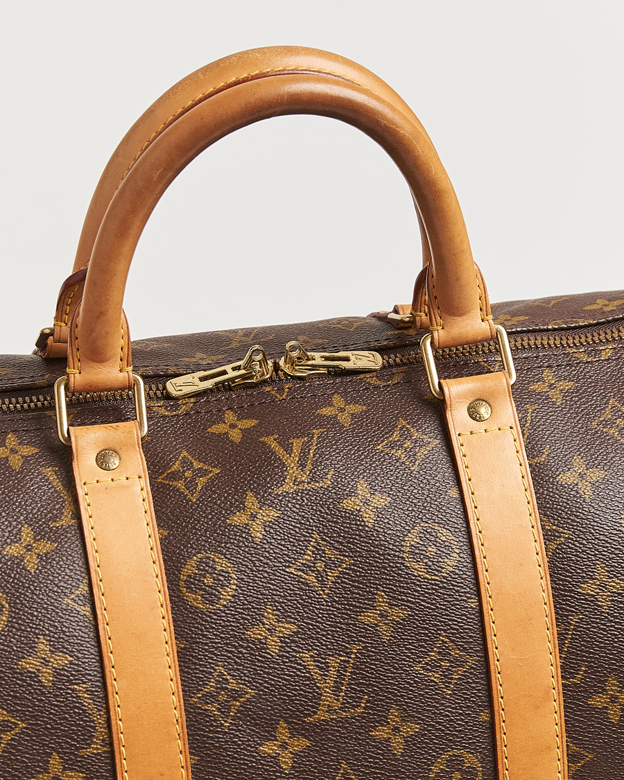Mies | Louis Vuitton Pre-Owned Keepall 55 Bag Monogram | Louis Vuitton Pre-Owned | Keepall 55 Bag Monogram