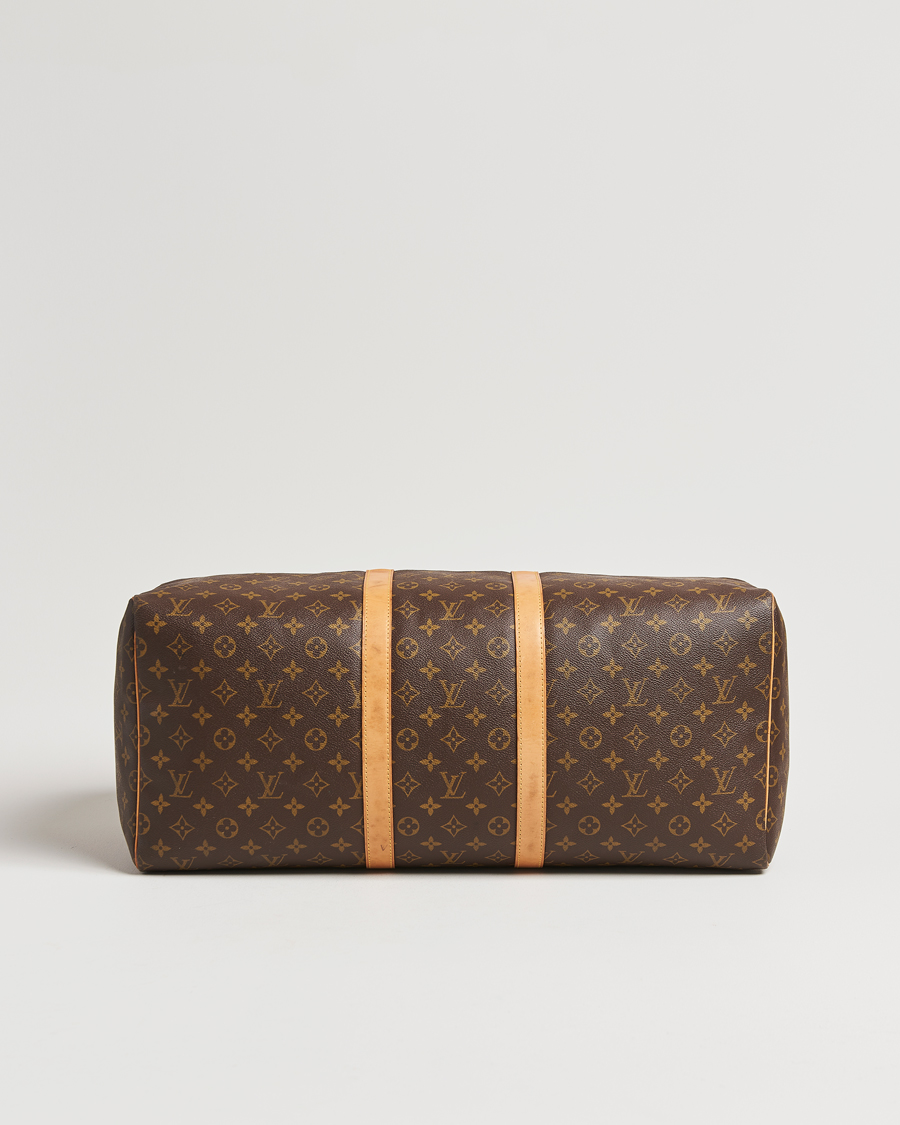 Mies | Louis Vuitton Pre-Owned Keepall 55 Bag Monogram | Louis Vuitton Pre-Owned | Keepall 55 Bag Monogram