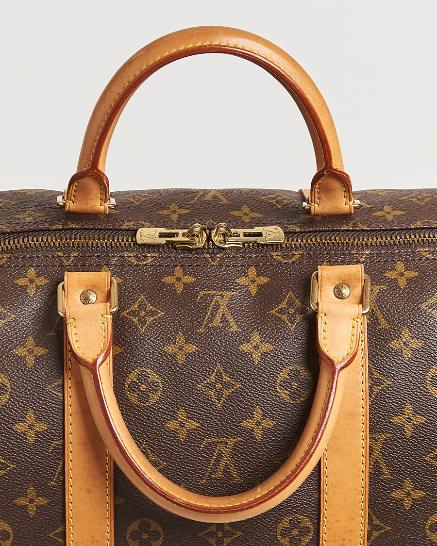 Mies | Louis Vuitton Pre-Owned Keepall 55 Bag Monogram | Louis Vuitton Pre-Owned | Keepall 55 Bag Monogram