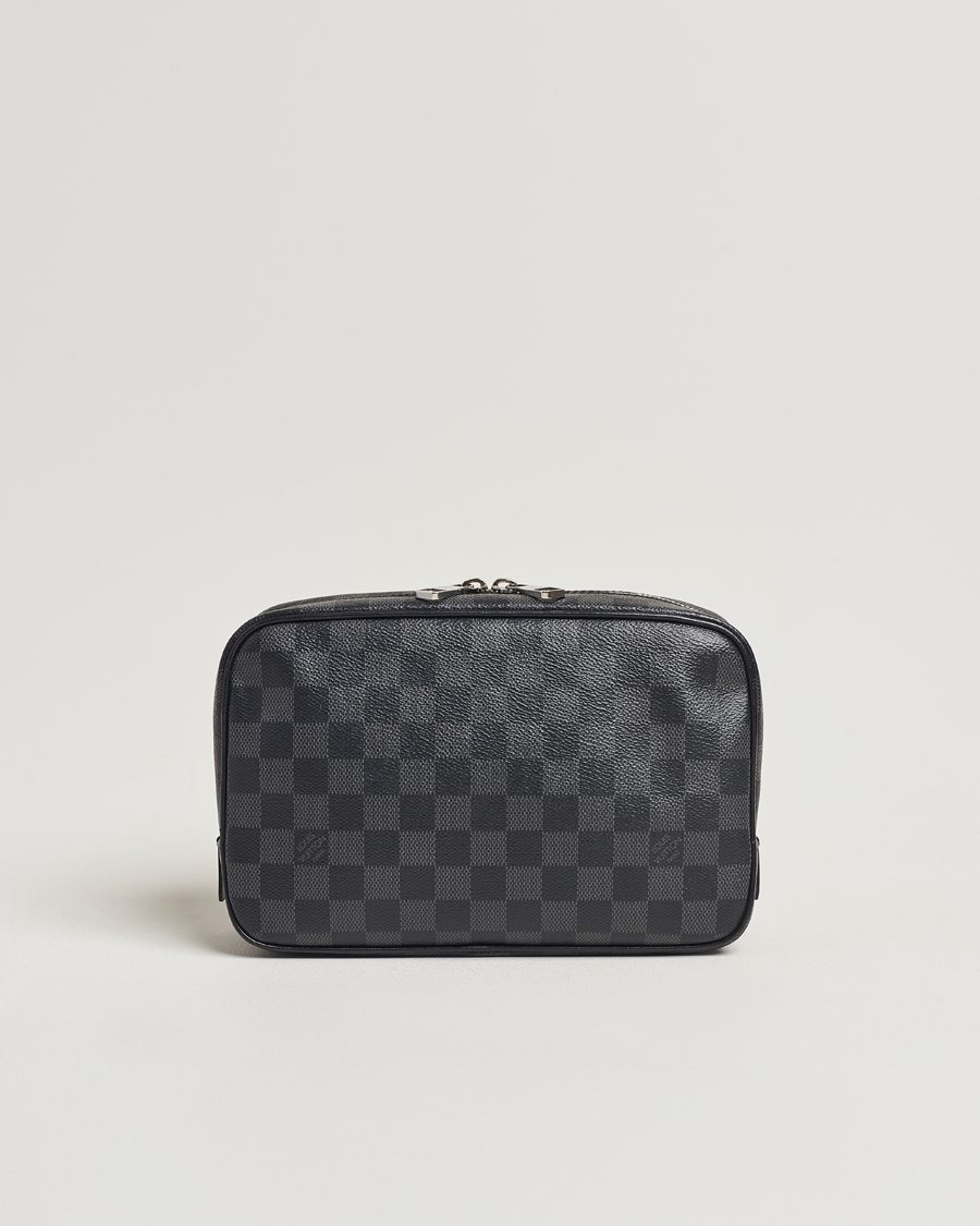 Mies | Louis Vuitton Pre-Owned Toiletry Damier Graphite | Louis Vuitton Pre-Owned | Toiletry Damier Graphite