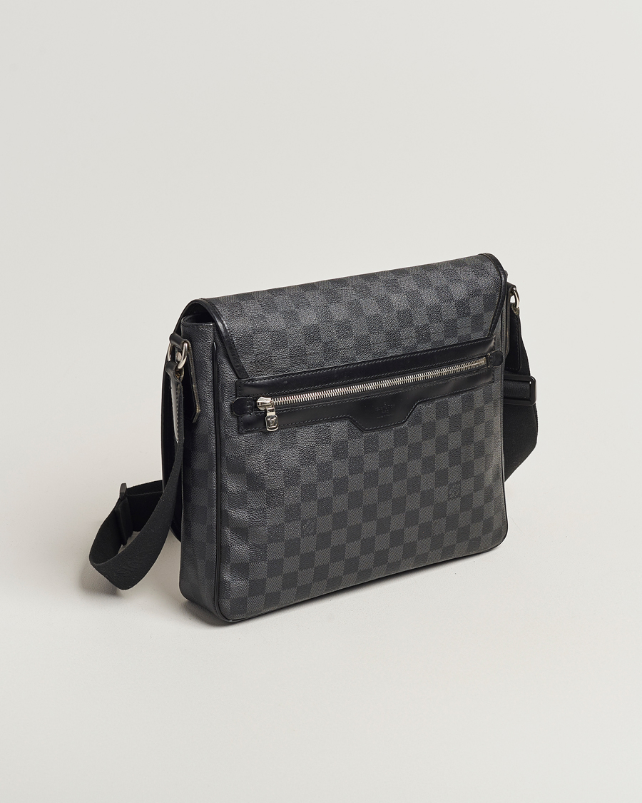 Mies | Louis Vuitton Pre-Owned Daniel MM Shoulder Bag Damier Graphite | Louis Vuitton Pre-Owned | Daniel MM Shoulder Bag Damier Graphite