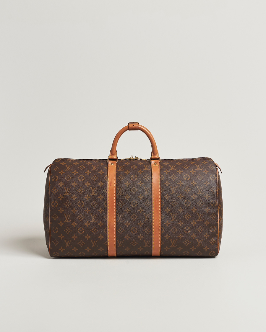 Mies | Louis Vuitton Pre-Owned Keepall 50 Bag Monogram | Louis Vuitton Pre-Owned | Keepall 50 Bag Monogram