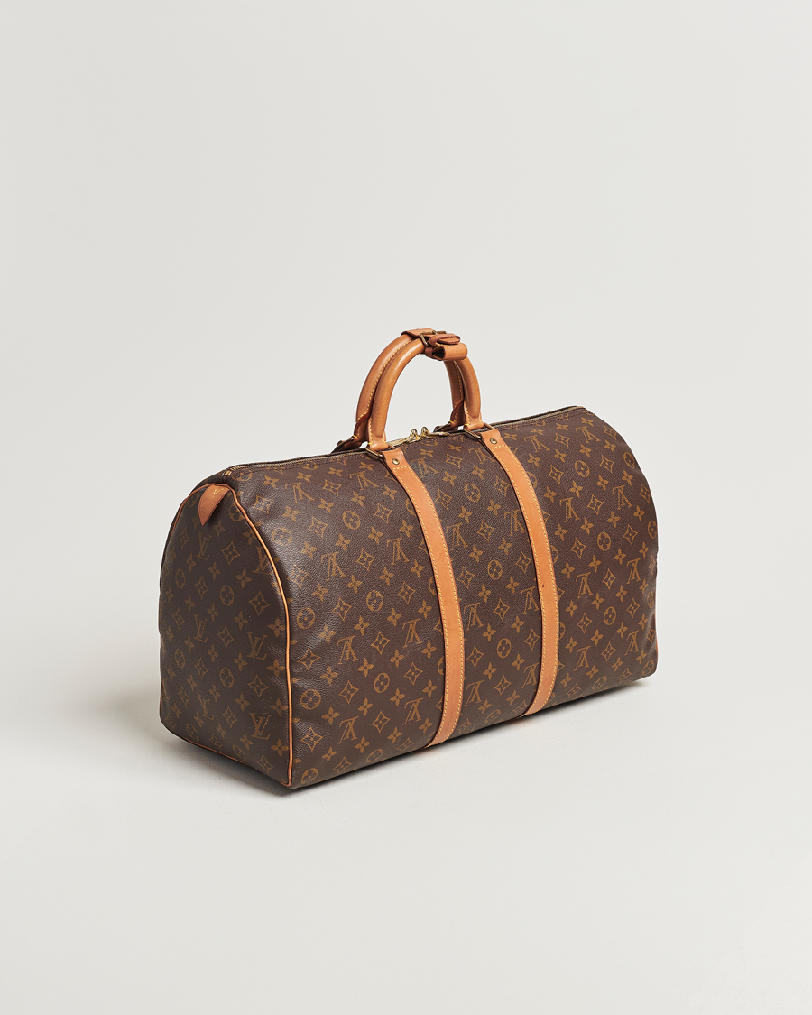 Mies | Louis Vuitton Pre-Owned Keepall 50 Bag Monogram | Louis Vuitton Pre-Owned | Keepall 50 Bag Monogram