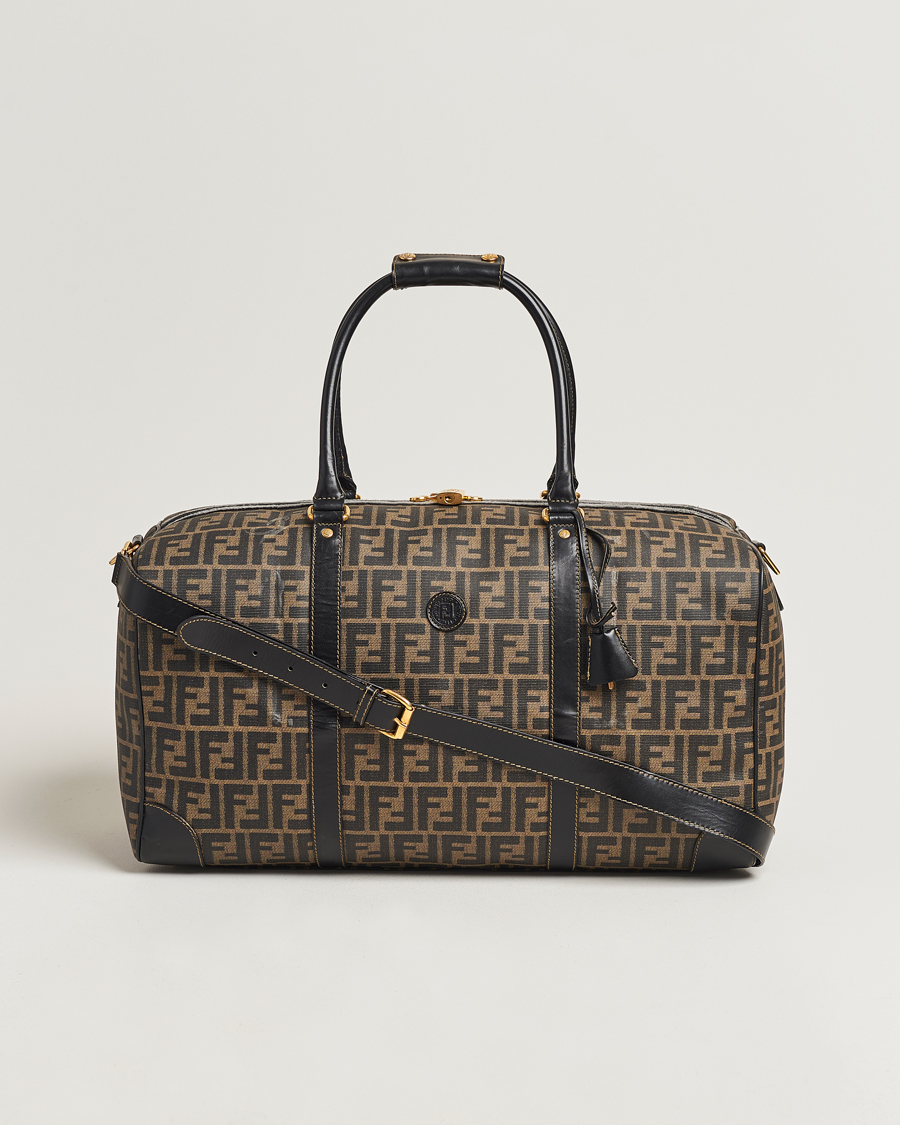 Mies | Fendi Pre-Owned Boston Duffle Bag Zucca Pattern | Fendi Pre-Owned | Boston Duffle Bag Zucca Pattern