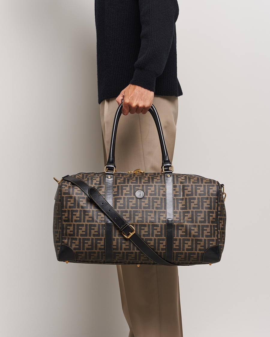 Mies | Fendi Pre-Owned Boston Duffle Bag Zucca Pattern | Fendi Pre-Owned | Boston Duffle Bag Zucca Pattern