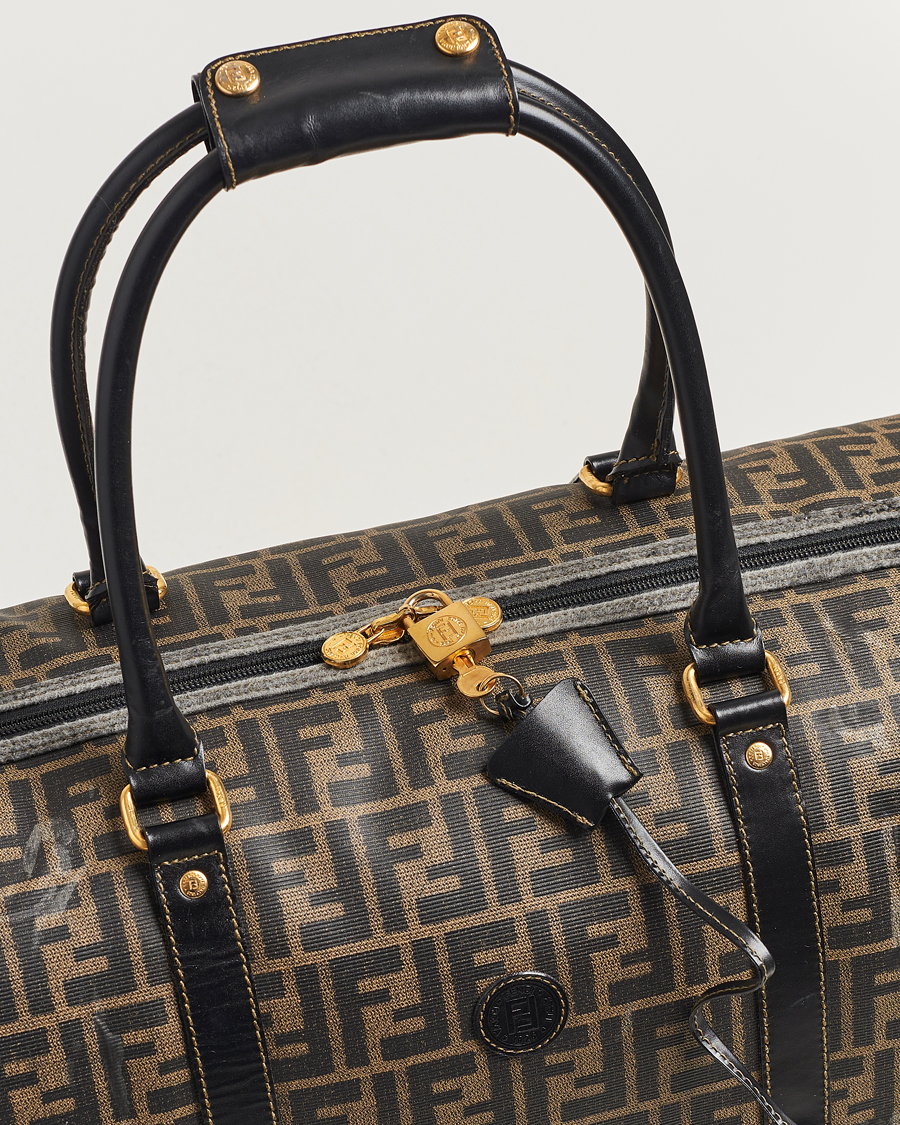 Mies | Fendi Pre-Owned Boston Duffle Bag Zucca Pattern | Fendi Pre-Owned | Boston Duffle Bag Zucca Pattern