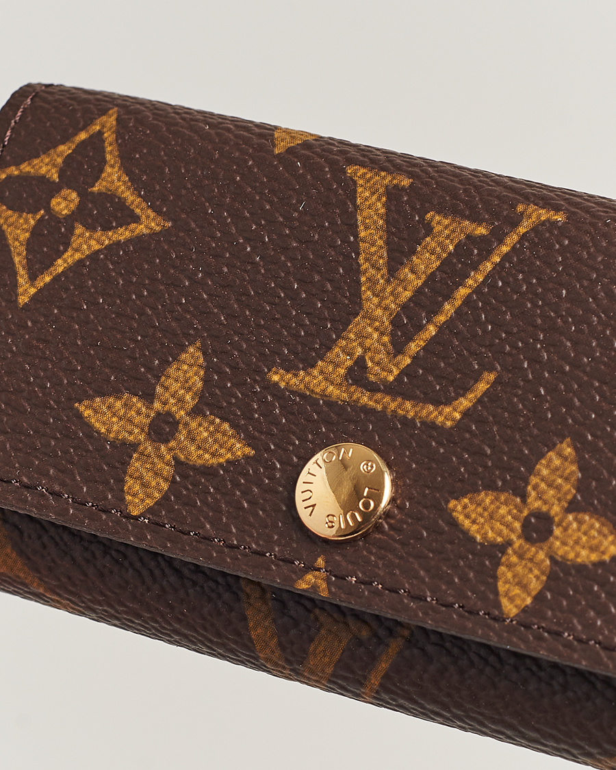 Mies | Louis Vuitton Pre-Owned 4 Key Holder Monogram | Louis Vuitton Pre-Owned | 4 Key Holder Monogram