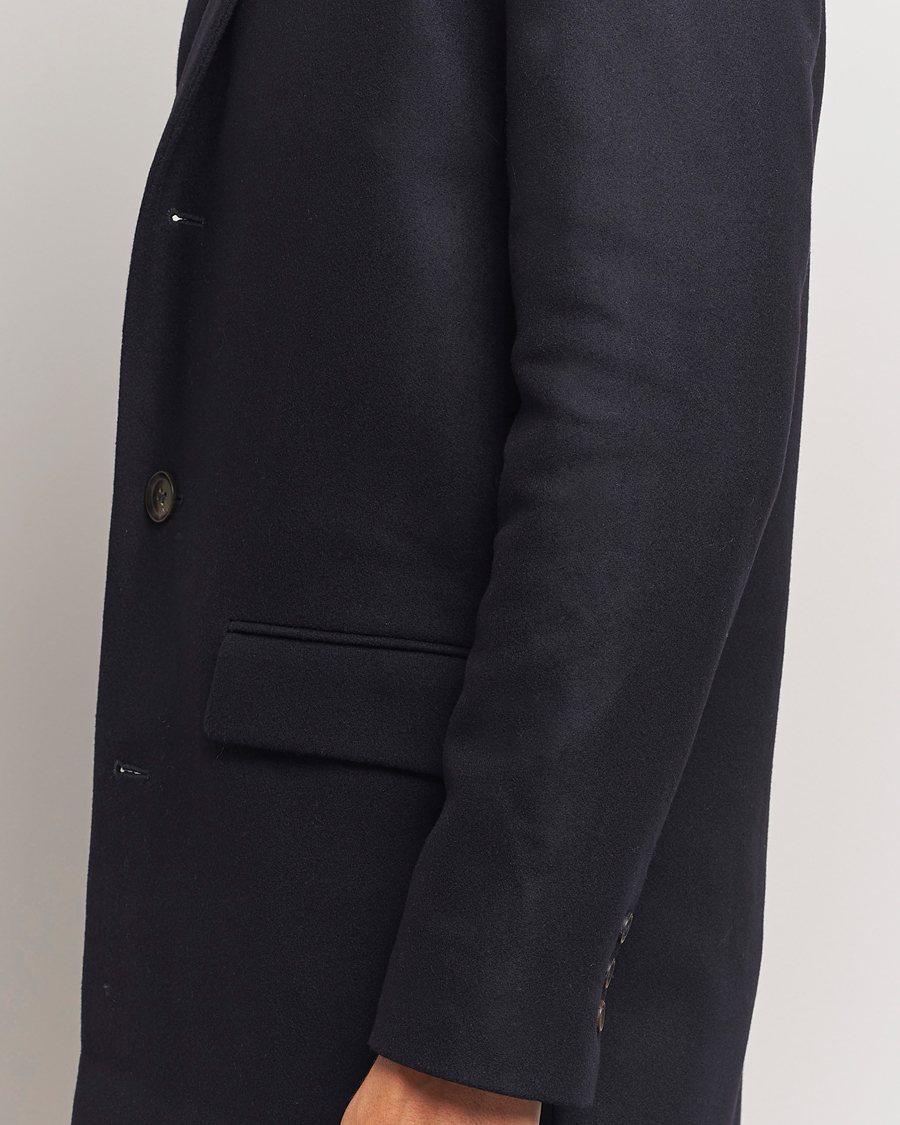 Mies | Takit | A.P.C. | Visconti Wool/Cashmere Coat Dark Blue