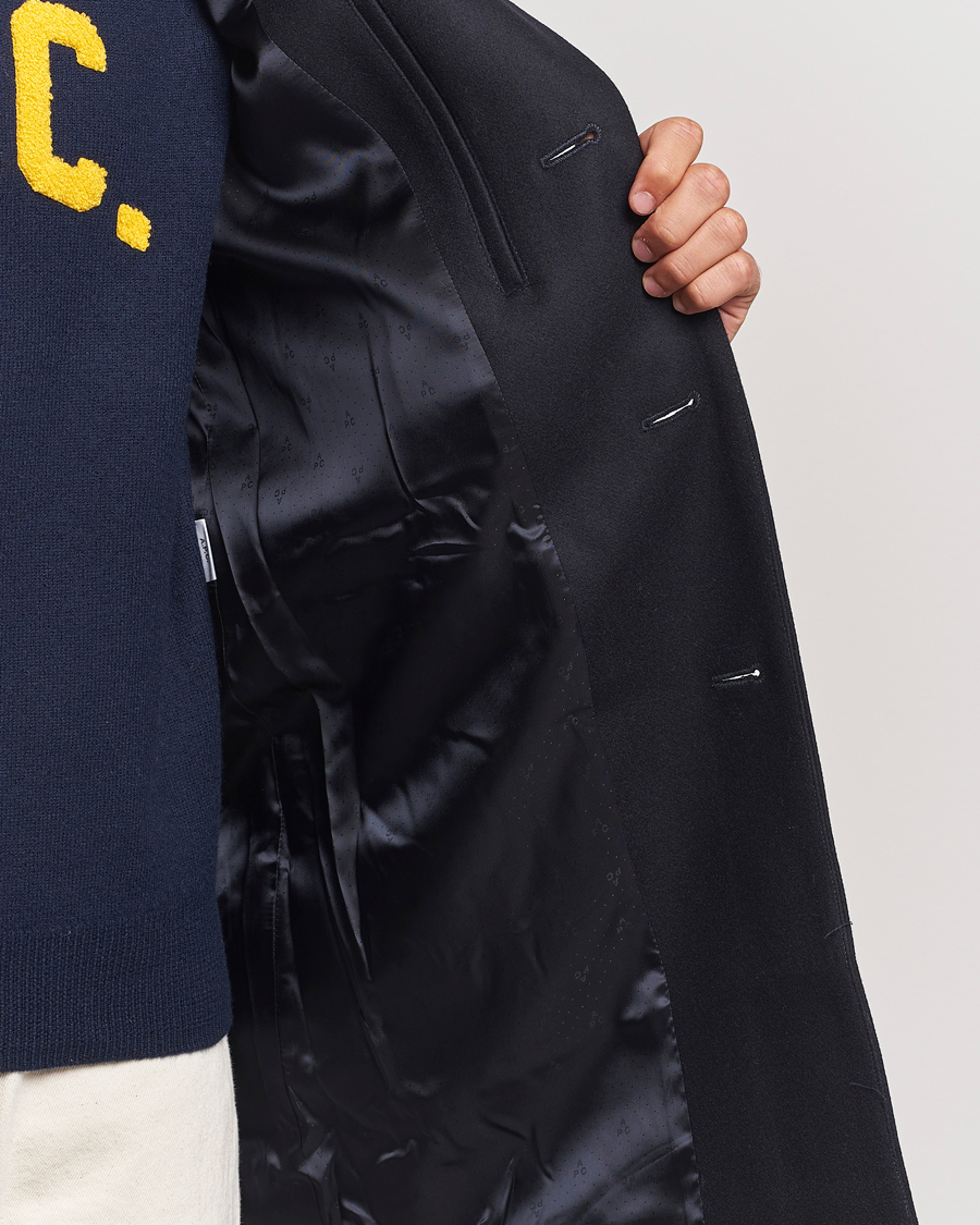 Mies | Takit | A.P.C. | Visconti Wool/Cashmere Coat Dark Blue