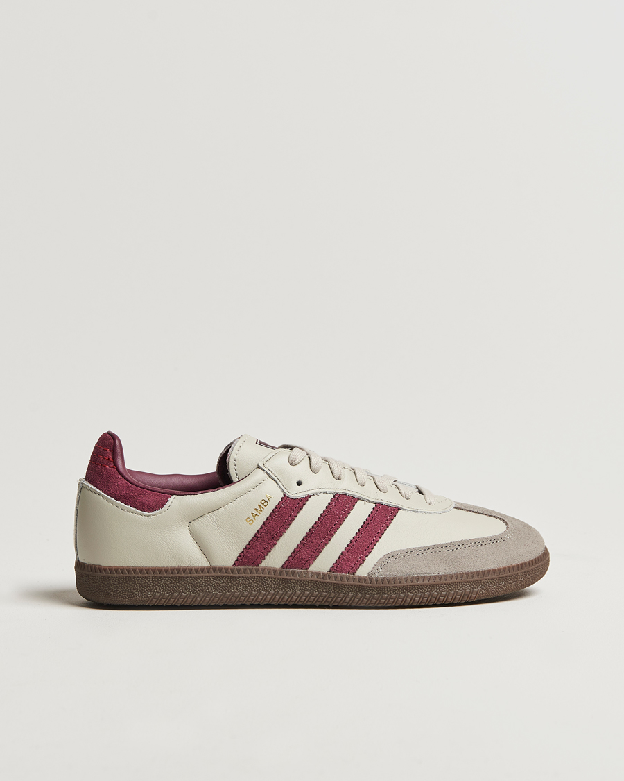 Mies | adidas Originals Samba Original Sneaker Beige/Wine | adidas Originals | Samba Original Sneaker Beige/Wine
