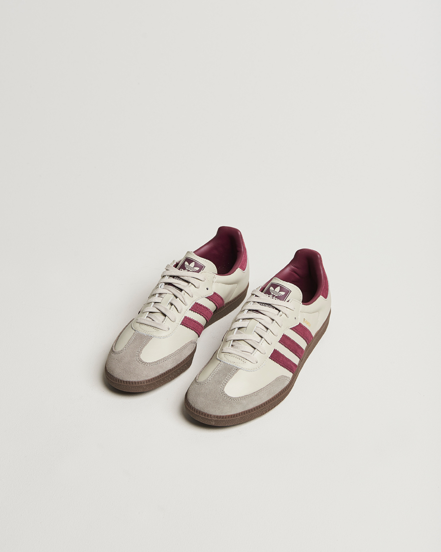 Mies | adidas Originals Samba Original Sneaker Beige/Wine | adidas Originals | Samba Original Sneaker Beige/Wine